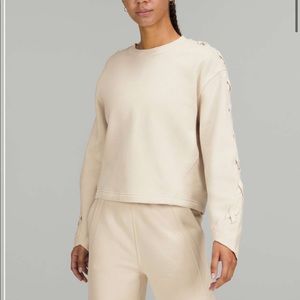 Lululemon Braided Sleeve Pullover